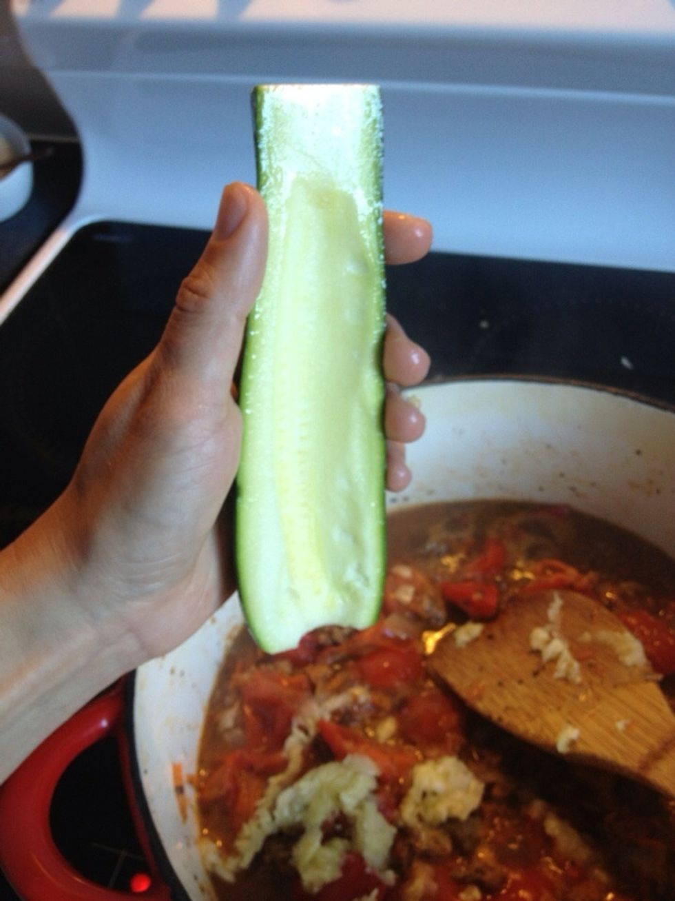 Scoop the seeds straight into the pot; why waste the goodness? \ud83d\ude0a