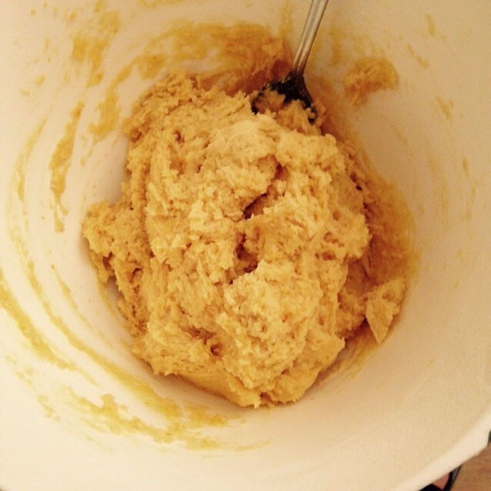 Scoop the sides and refrigerate for about an hour