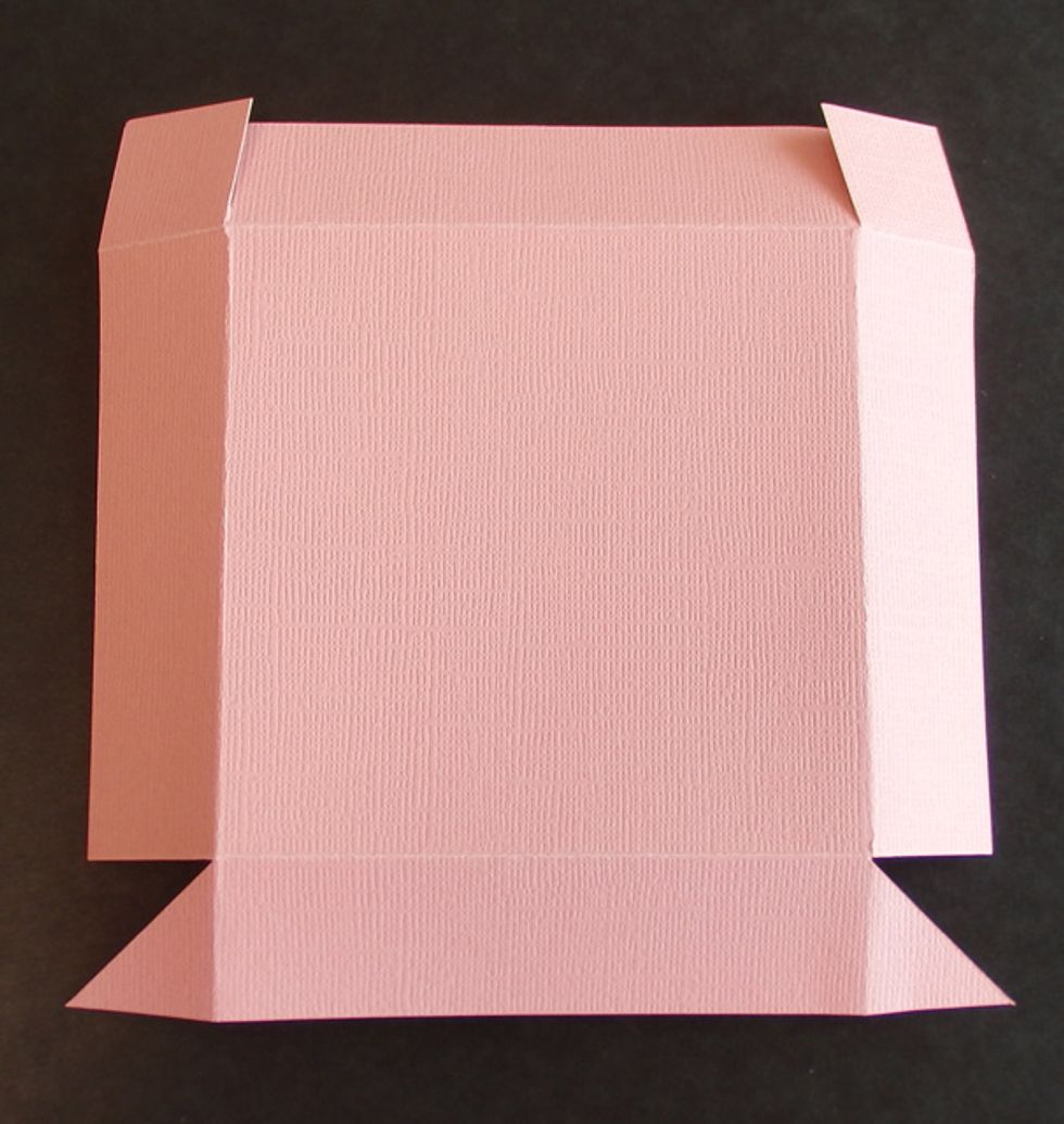 Score and make cut line like this