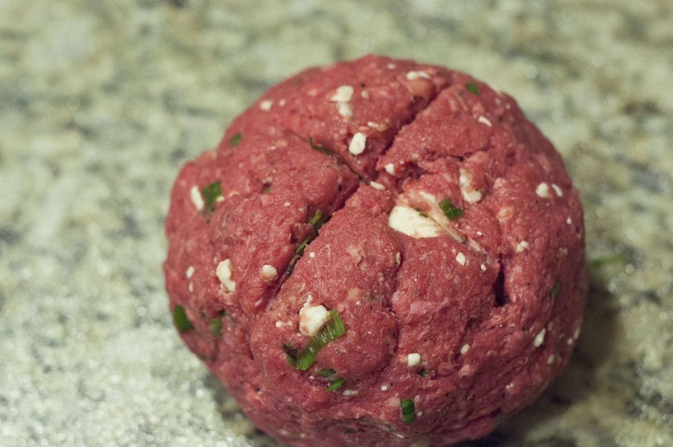 Score like a plus or lower case t -- again picture not mine