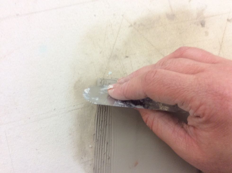 Score seams, use slip to join walls to base with textured side facing out.