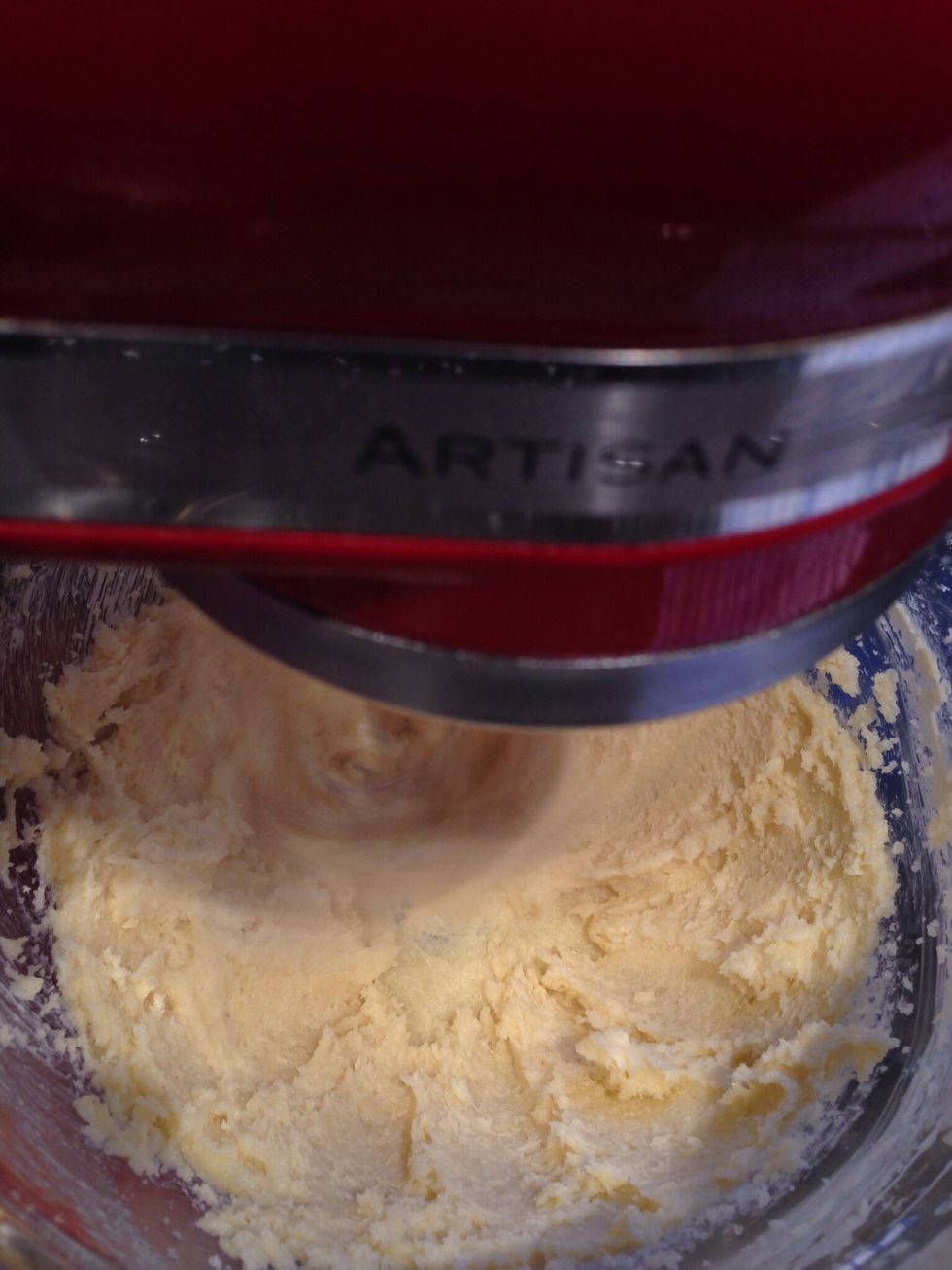 Scrape down the sides of the bowl as you go to ensure it's all incorporated