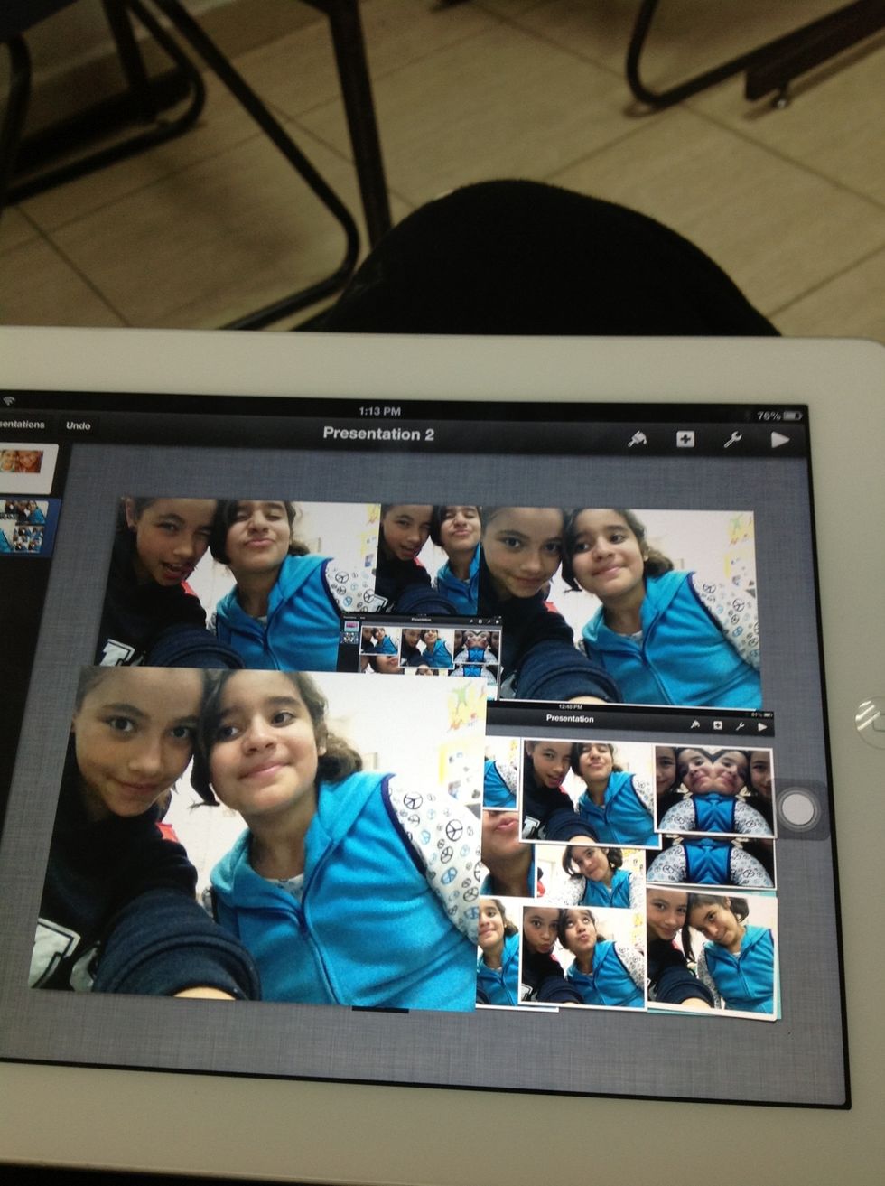 Screen shot the picture