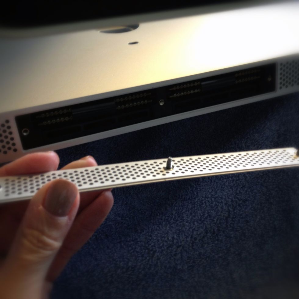 Screw the base back on