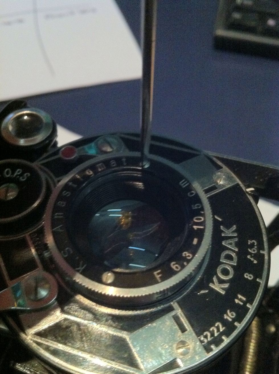 Screw your lens ring back into place.
