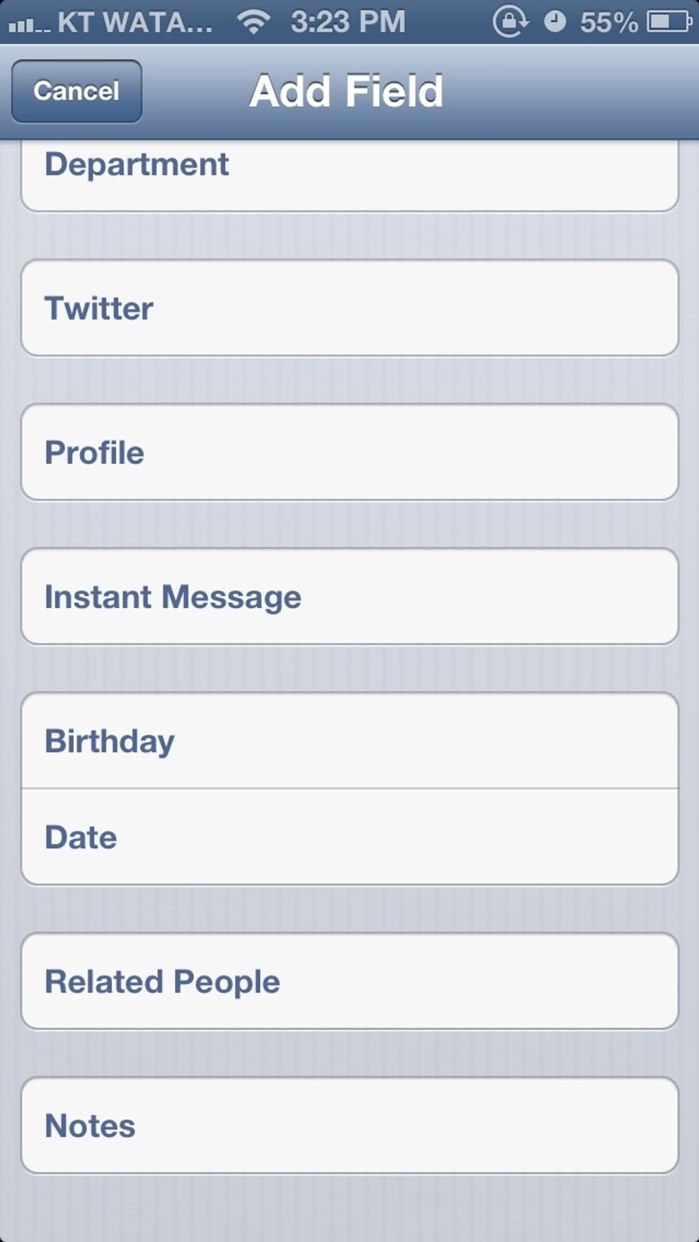 Scroll again to 'Related People'