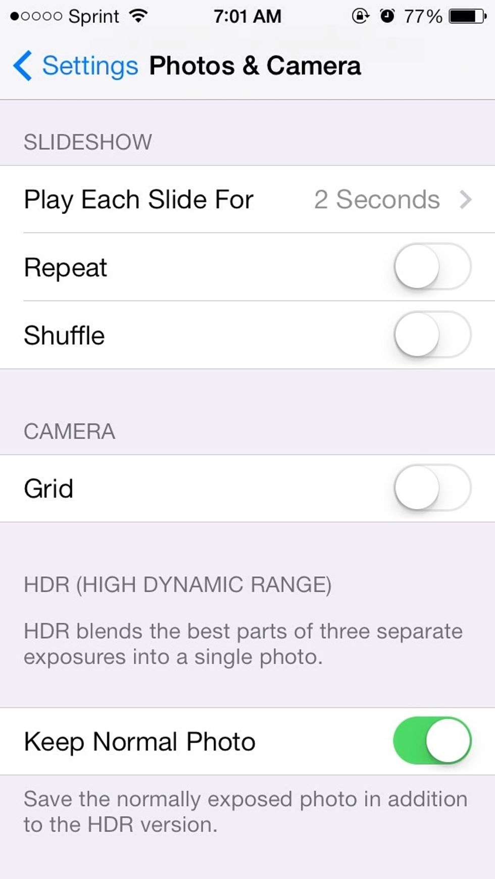 Scroll and you will find a bar like this