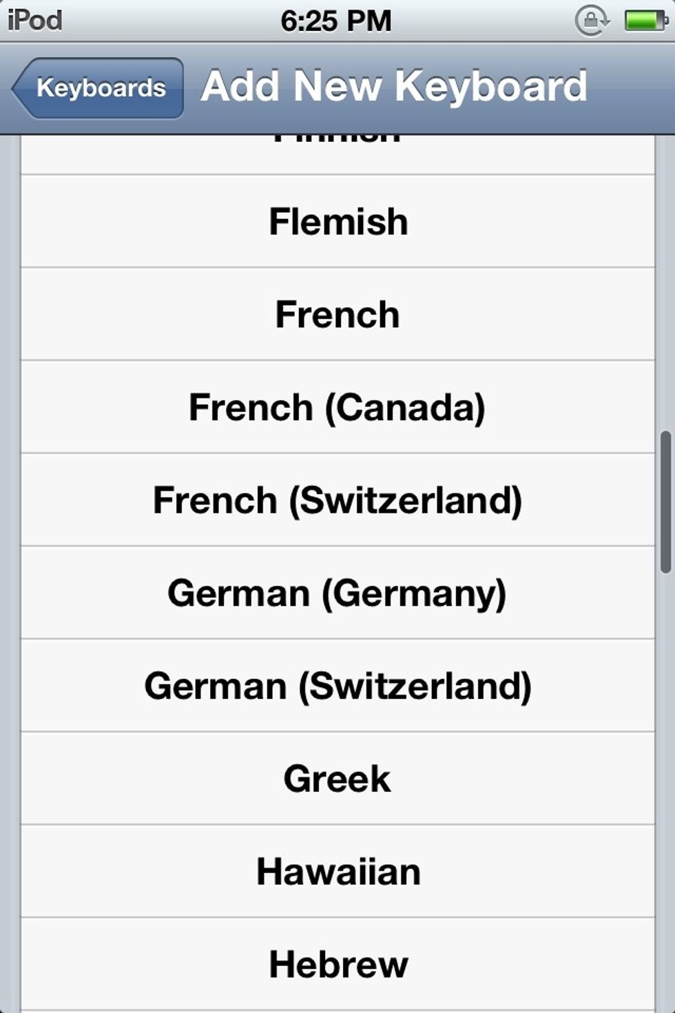 Scroll around until you find emoji..its not on the picture because I already clicked it..