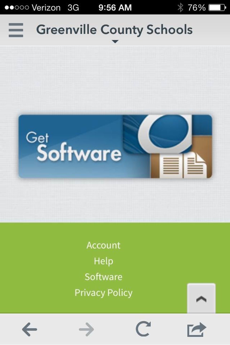 Scroll further down on the same screen and you will find a link to download any software you may need to read an ebook or listen to an audio book.