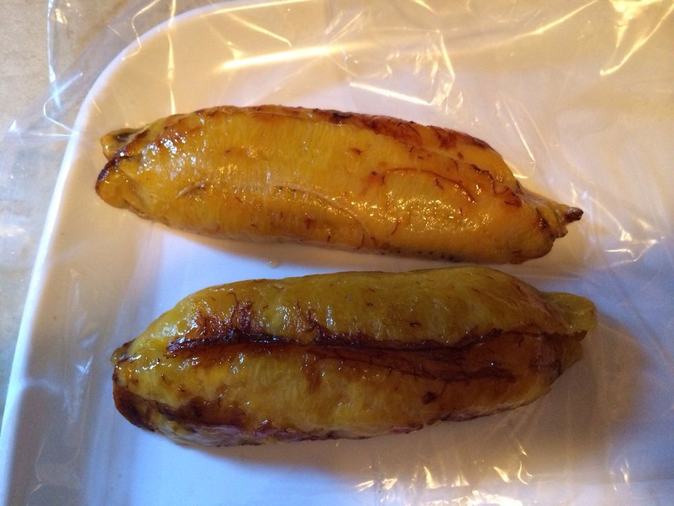 Se enrolla sobre el queso