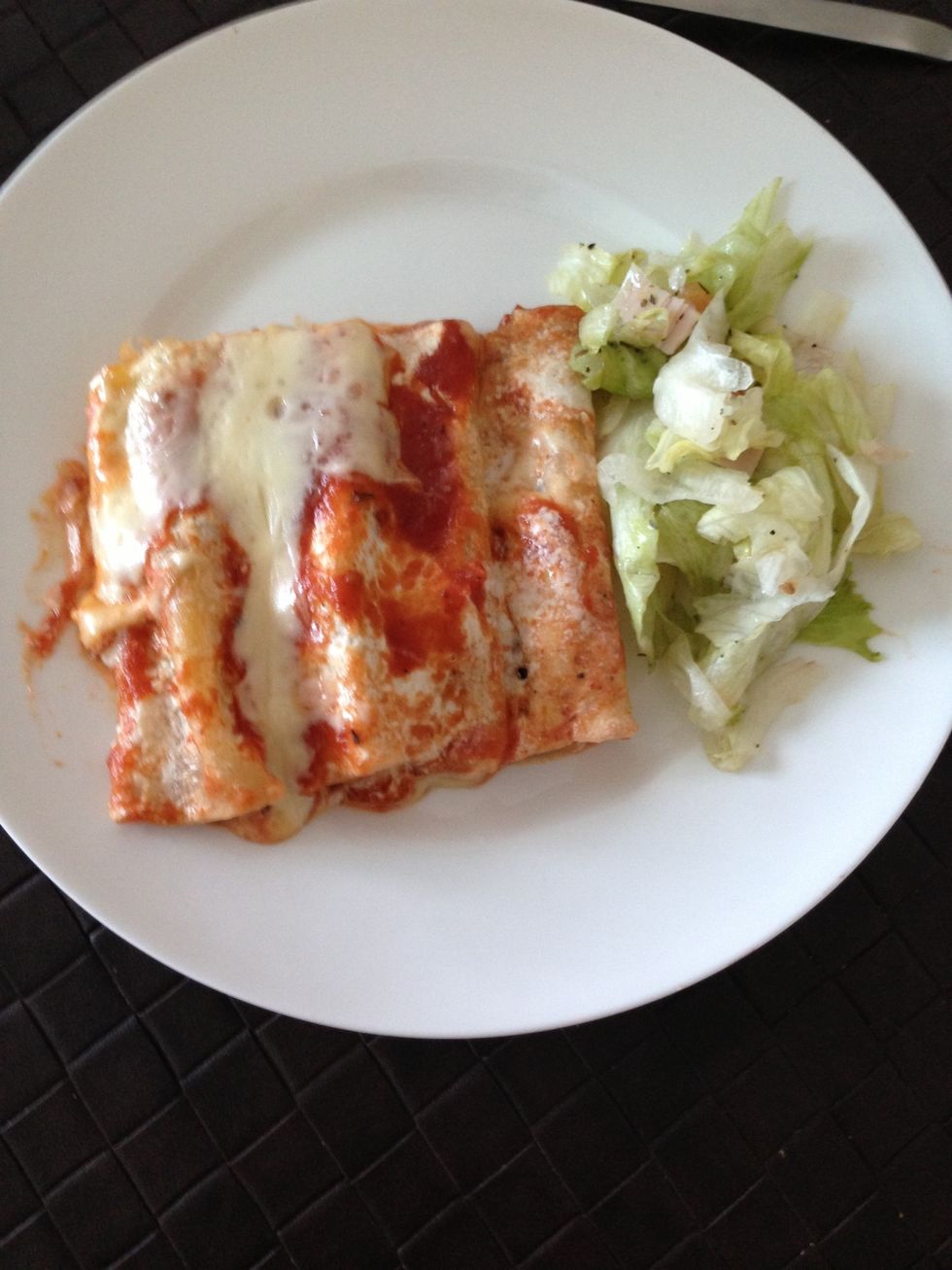 Se puede acompa\u00f1ar con ensalada! Provecho