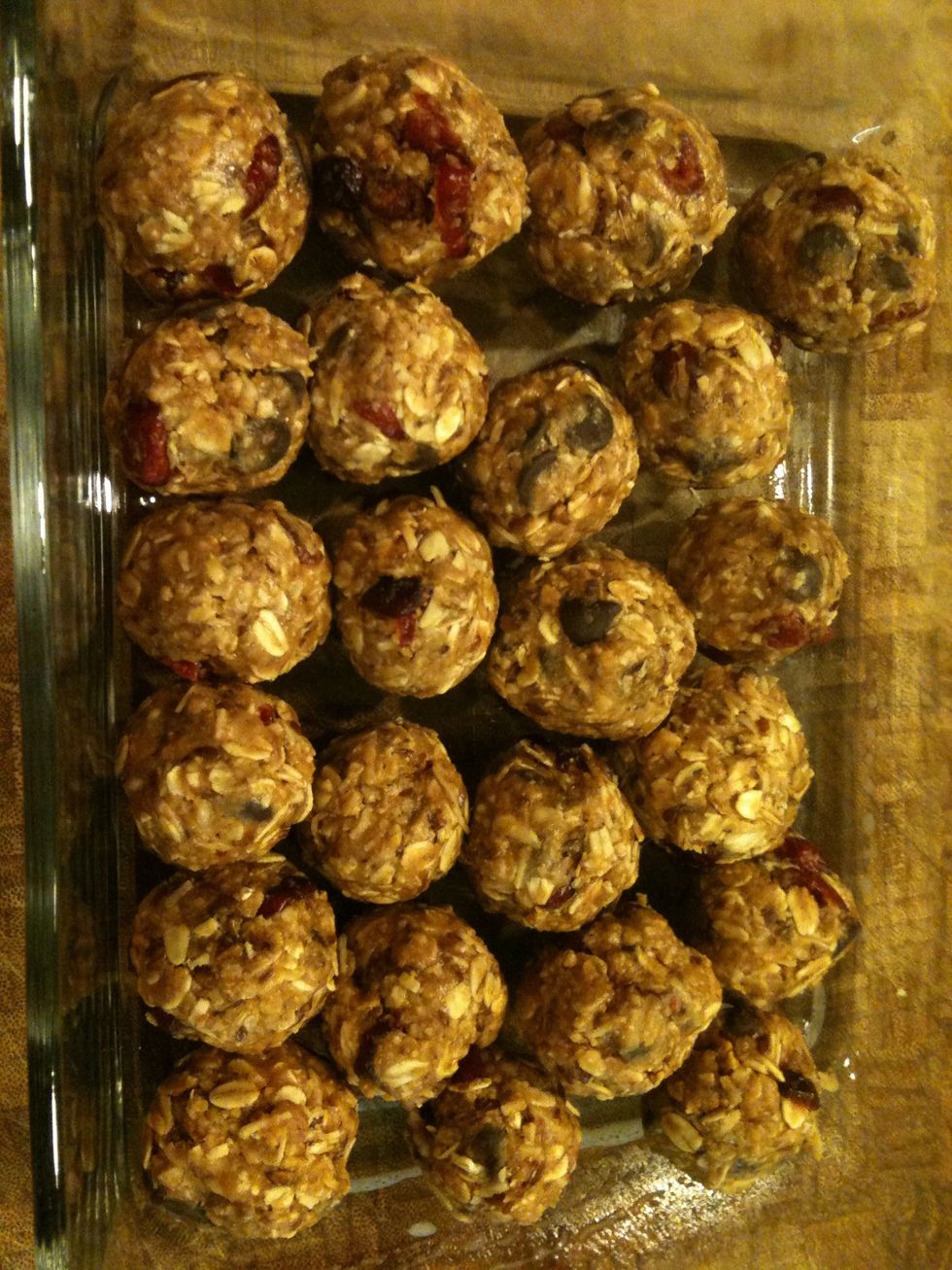 Seal container and place in refrigerator until desired. These will last up to 1 week.