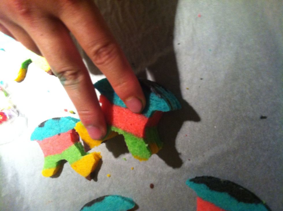 ...seal to form!! Leave for about 15-30 minutes for it all to stick together.