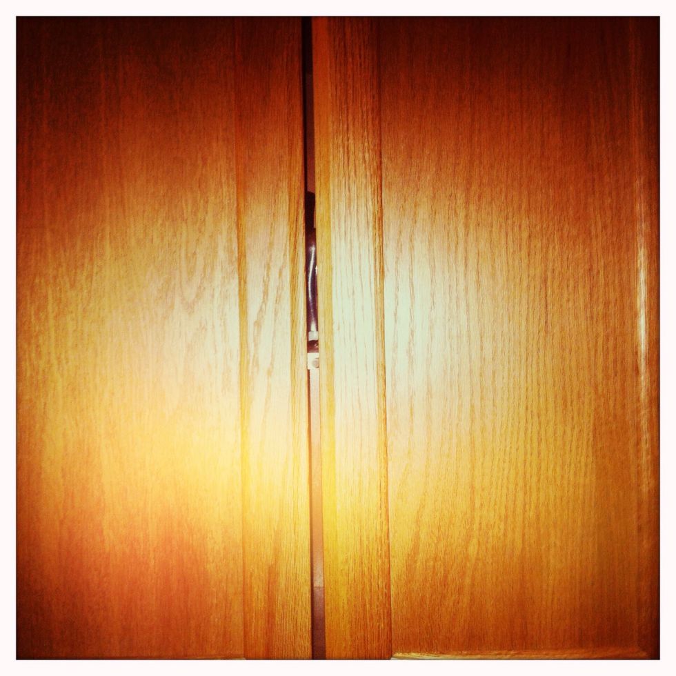 Seal your bottle with an airtight lid and go look for a nice dark cabinet to store it in.