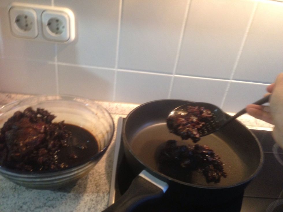 Sear your meat without the marinade!