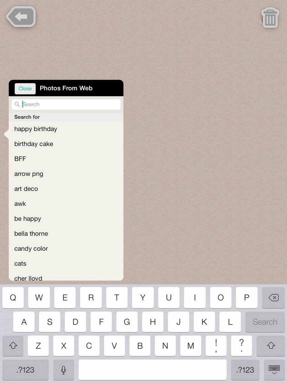 Search and click on it