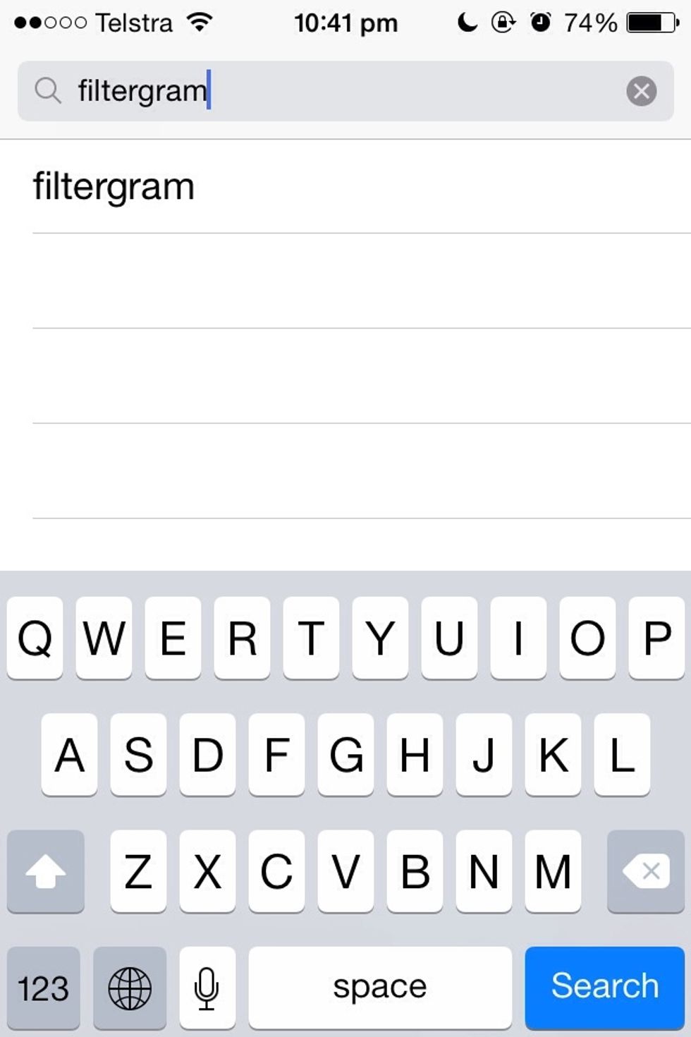 Search 'Filtergram'. (free)