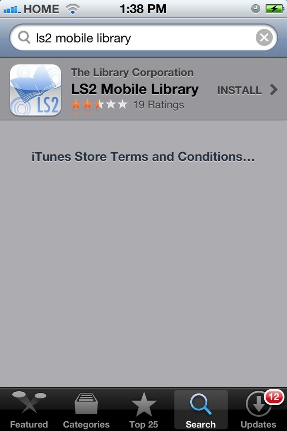 Search for "LS2 Mobile Library" in your app store or on the Android App Market.