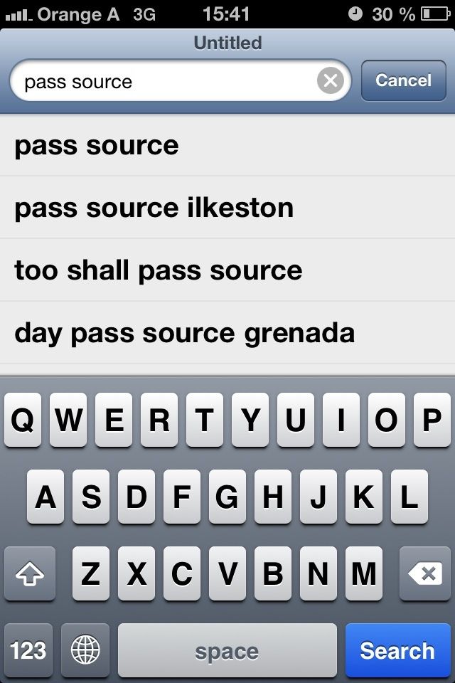 Search for " Passsource"