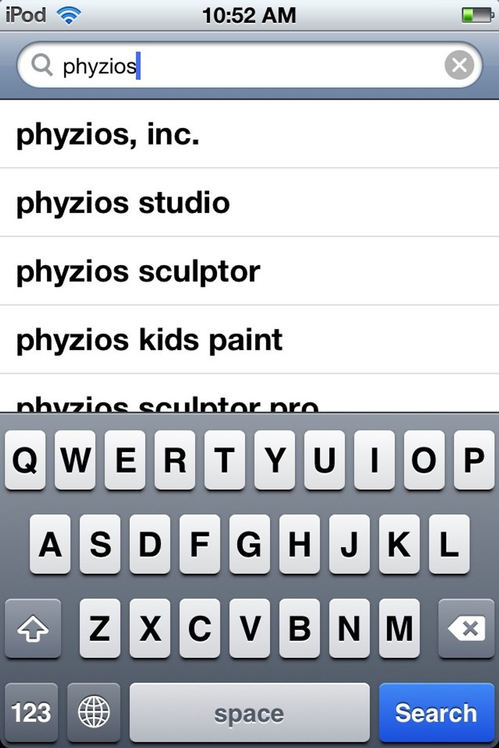 Search Phyzios, or even search for Phyzios, Inc. for more great apps from Phyzios inc!, I really like em, I will search Phyzios inc.