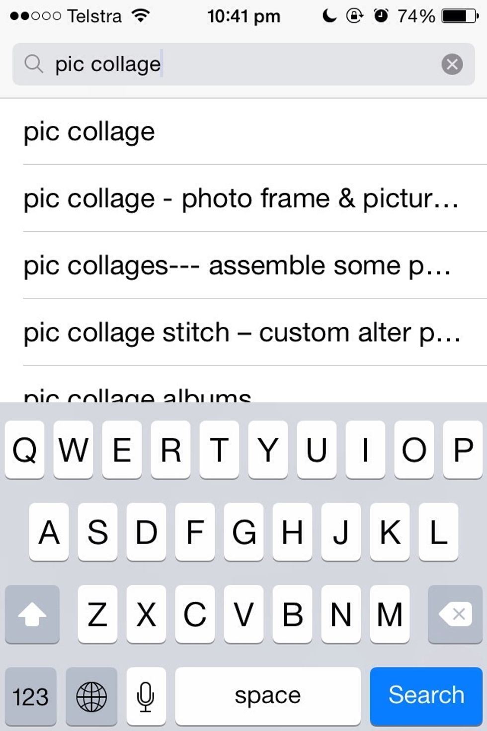 Search 'Pic Collage'. (free)