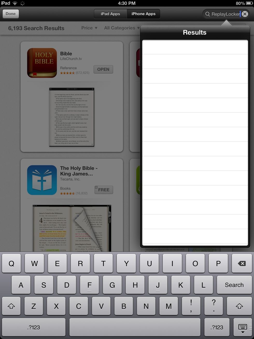Search "replaylocker" in the top right corner, make sure to input it as 1 word. No spaces!