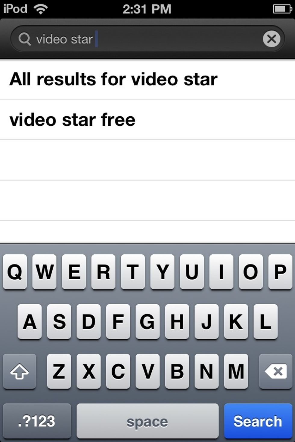 Search video star