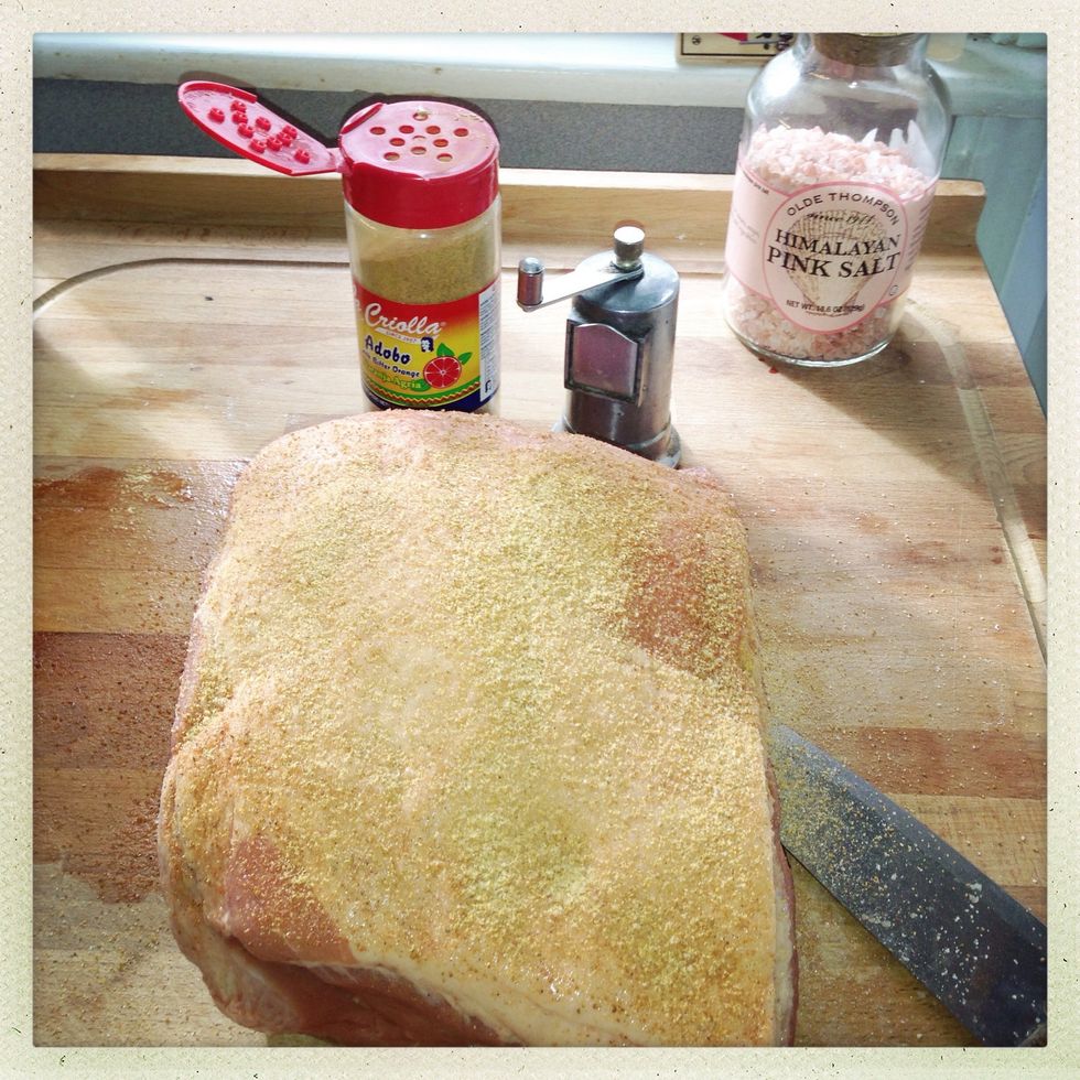 Season liberally, if it does not look like too much it is probably not enough.