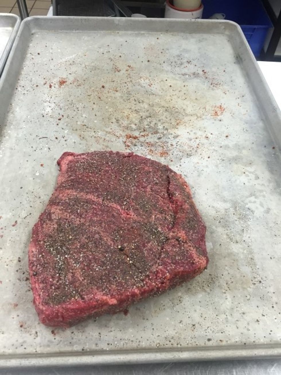 Season roasts aggressively with kosher salt and fresh cracked black pepper. (or use your favorite bbq rub)
