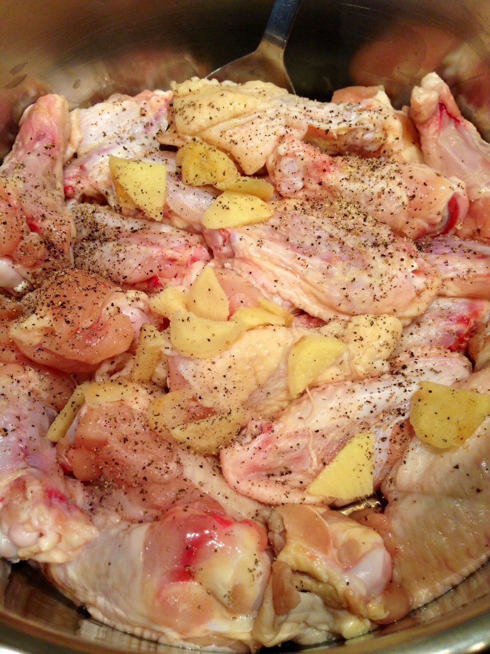 Season with Black Pepper.