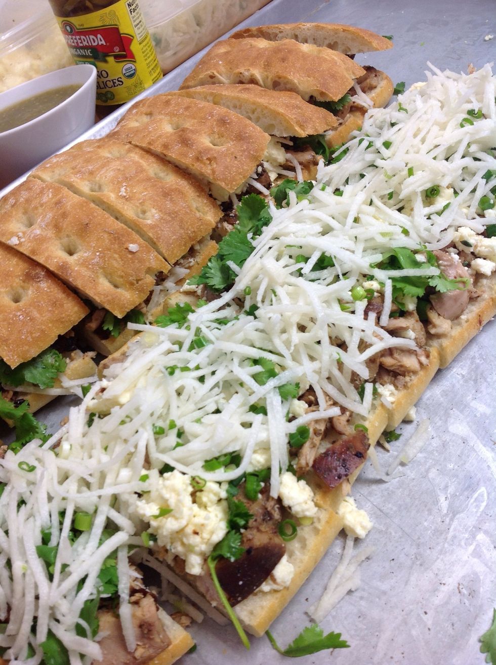 Season with salt and pepper.