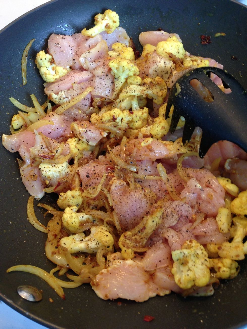 Season with salt and pepper.