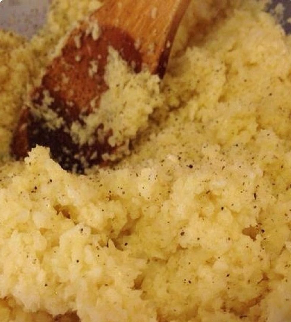 Season with salt & black pepper.