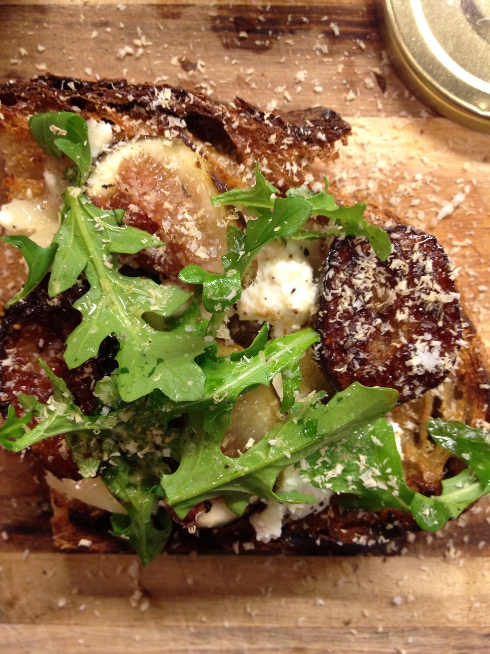 Season with some balsamic vinegar.