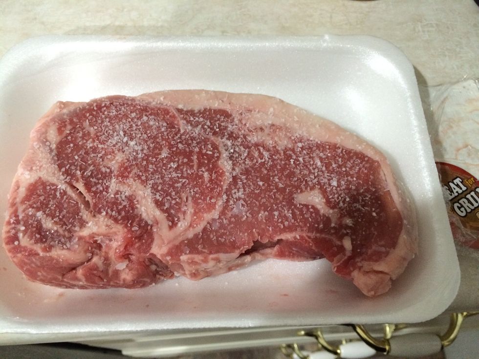 Season with two pinches of kosher salt