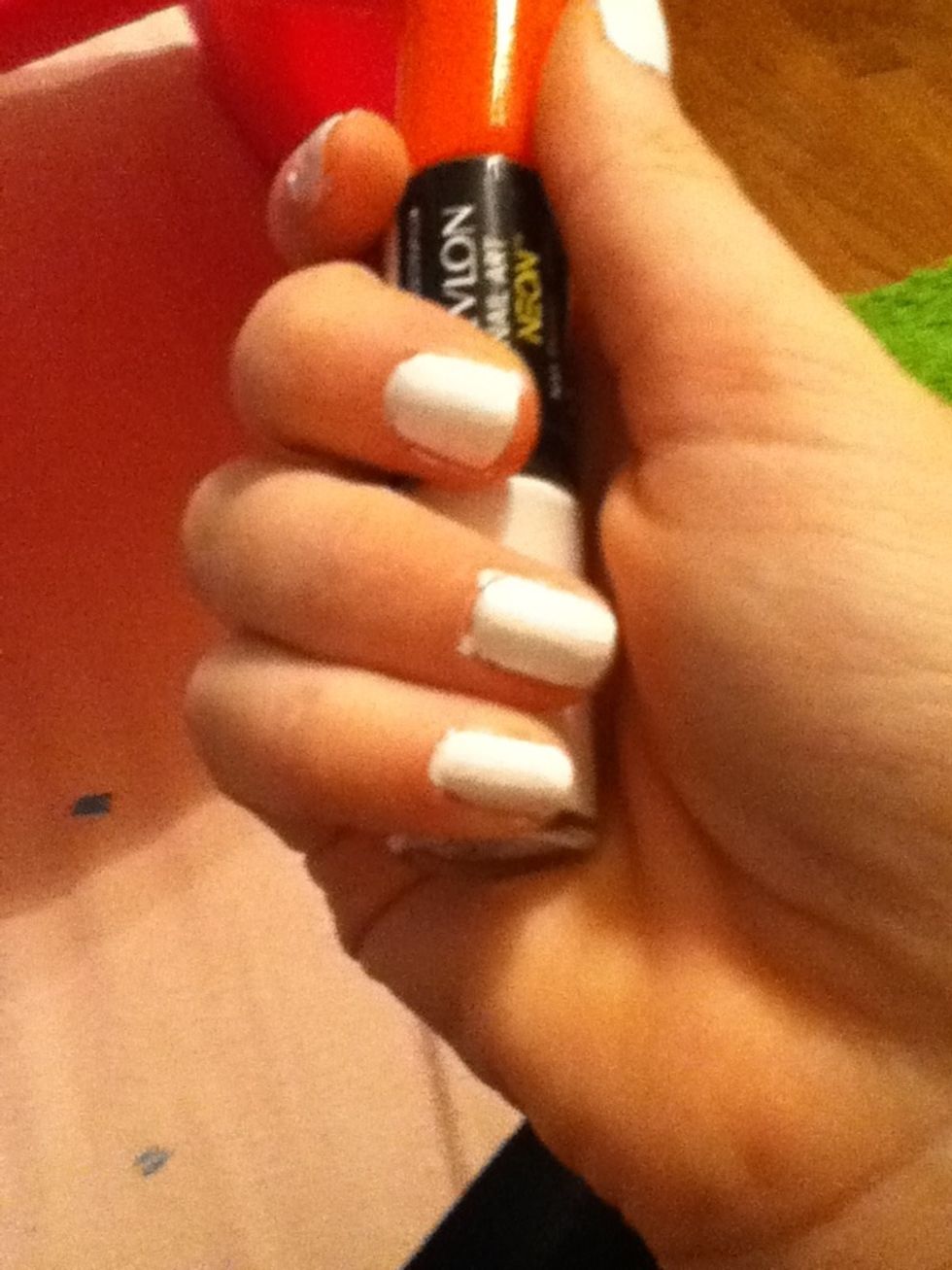 Second coat if needed Wait to dry\u2026\ud83d\udd5b\ud83d\udd50\ud83d\udd51\ud83d\udd52