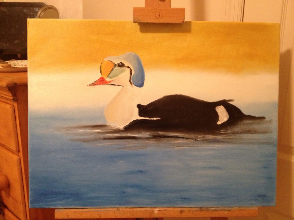 Second coat of detail.