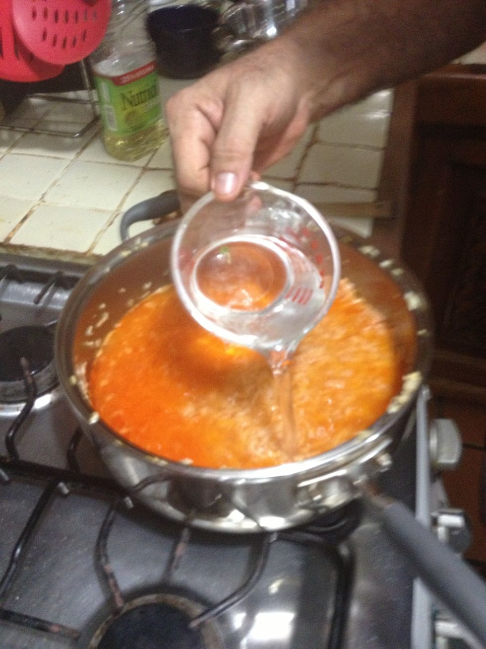 (Second cup coming in.)