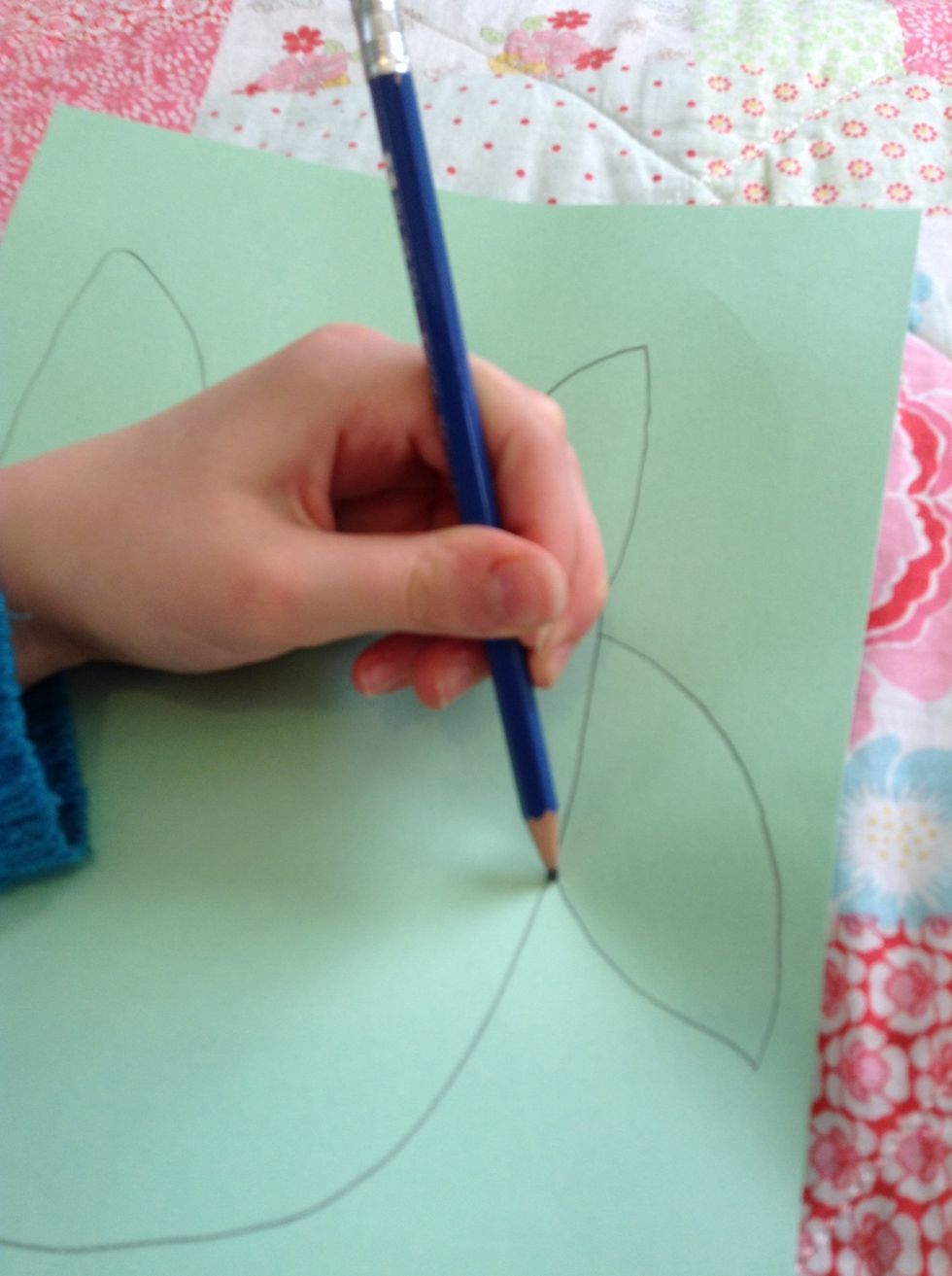 Second: draw the wings.