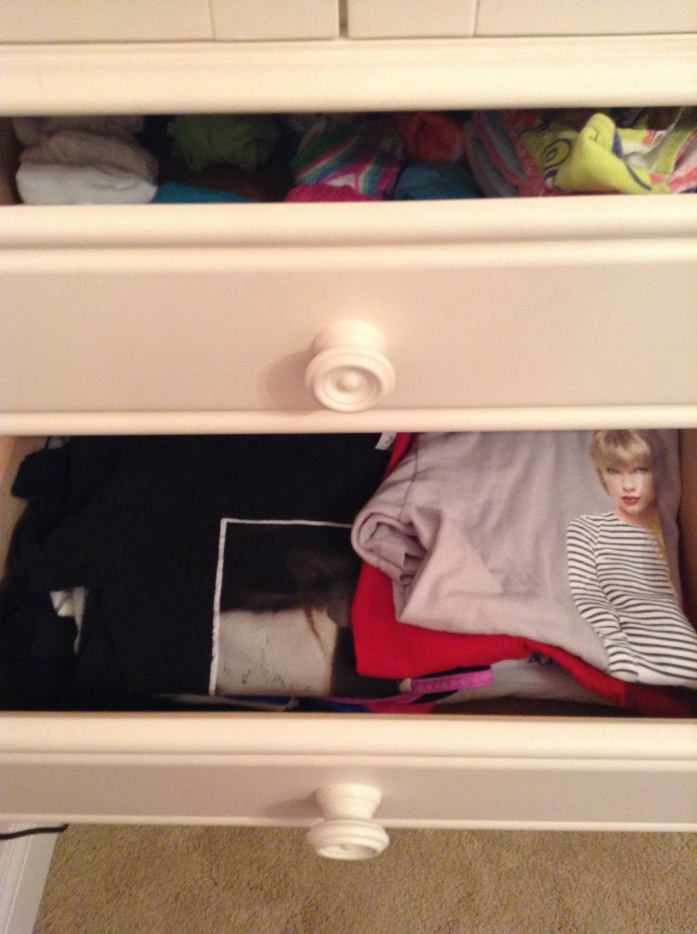 Second, I pick out my pajamas.