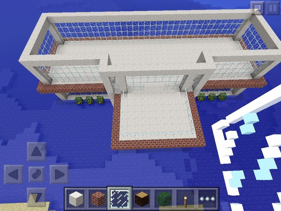 Second level is built like the first but without the entry way