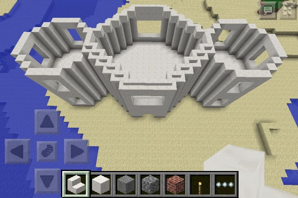 Second story of stairs