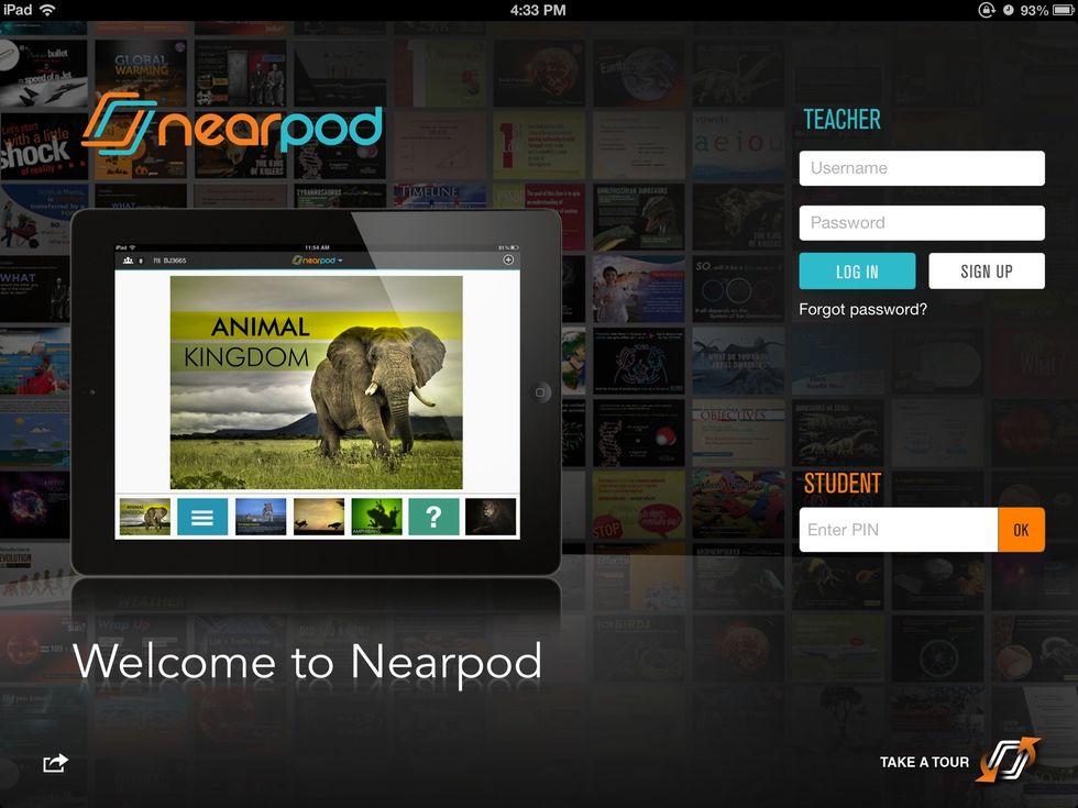 Second way to share an NPP: from the Nearpod app.