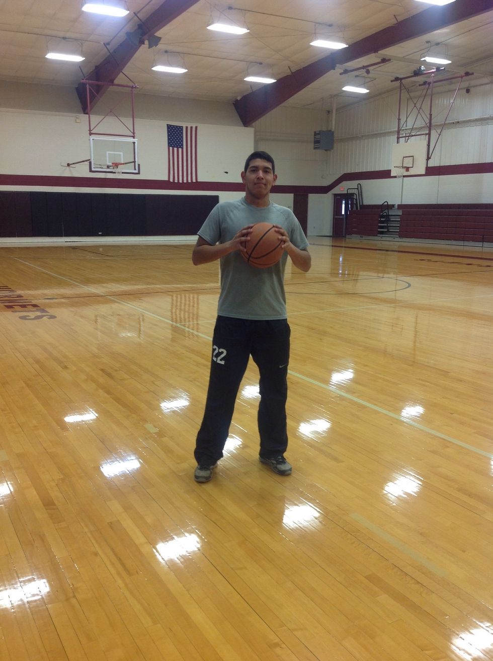 Second you get a basketball