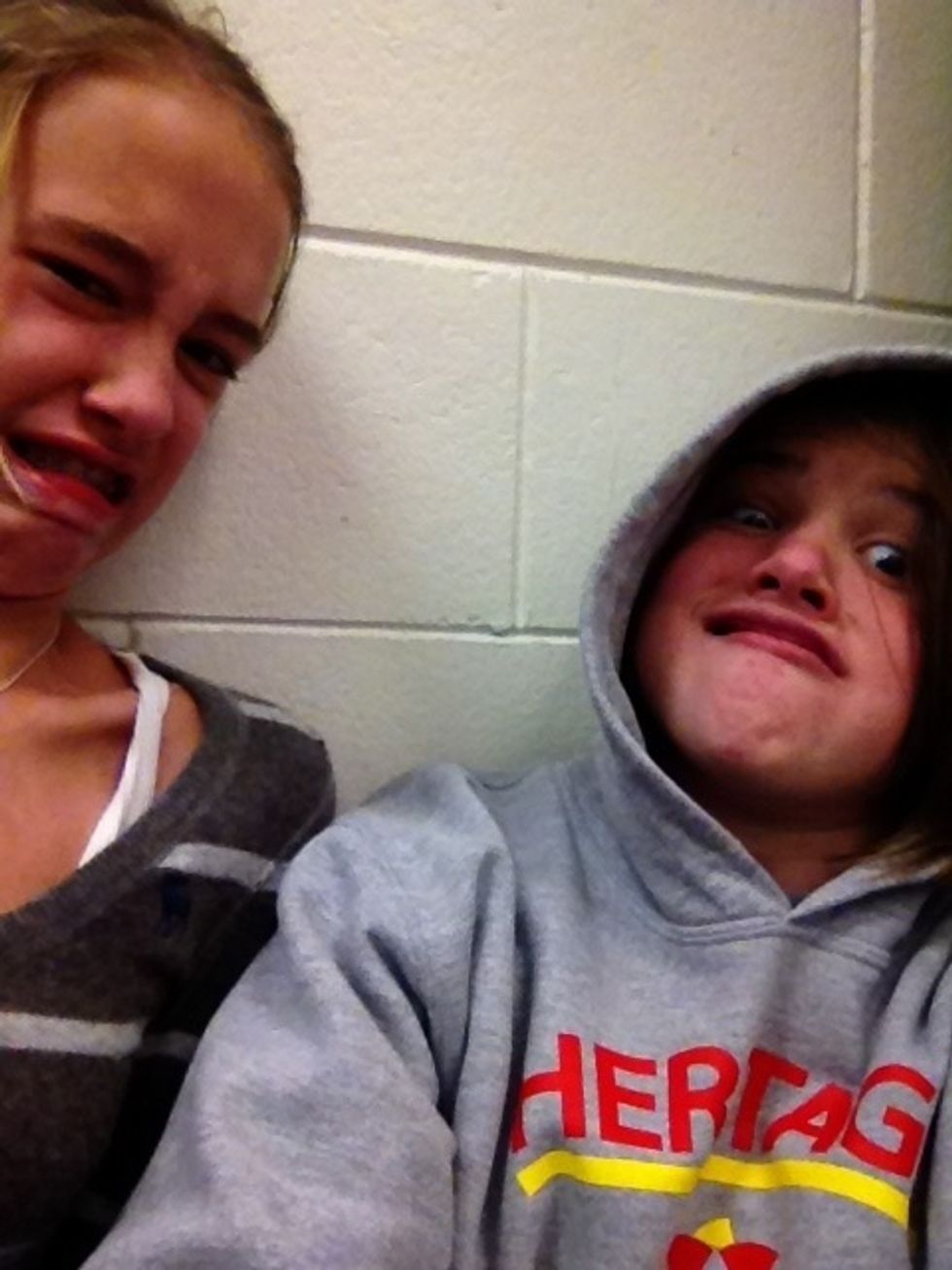 Secretly watch them take the funny pictures while faking hibernation