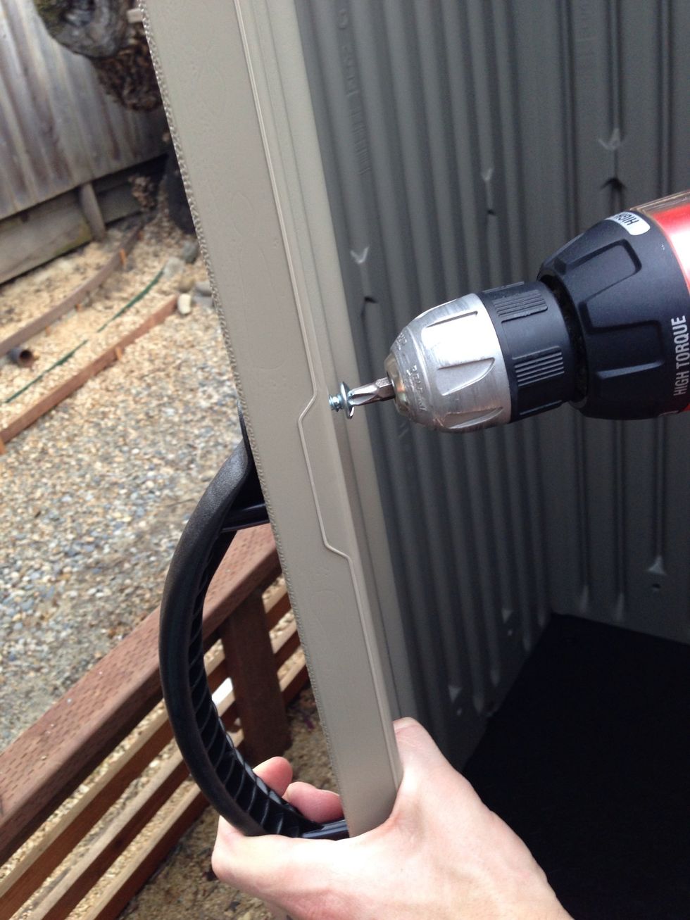 Secure the doorknob.