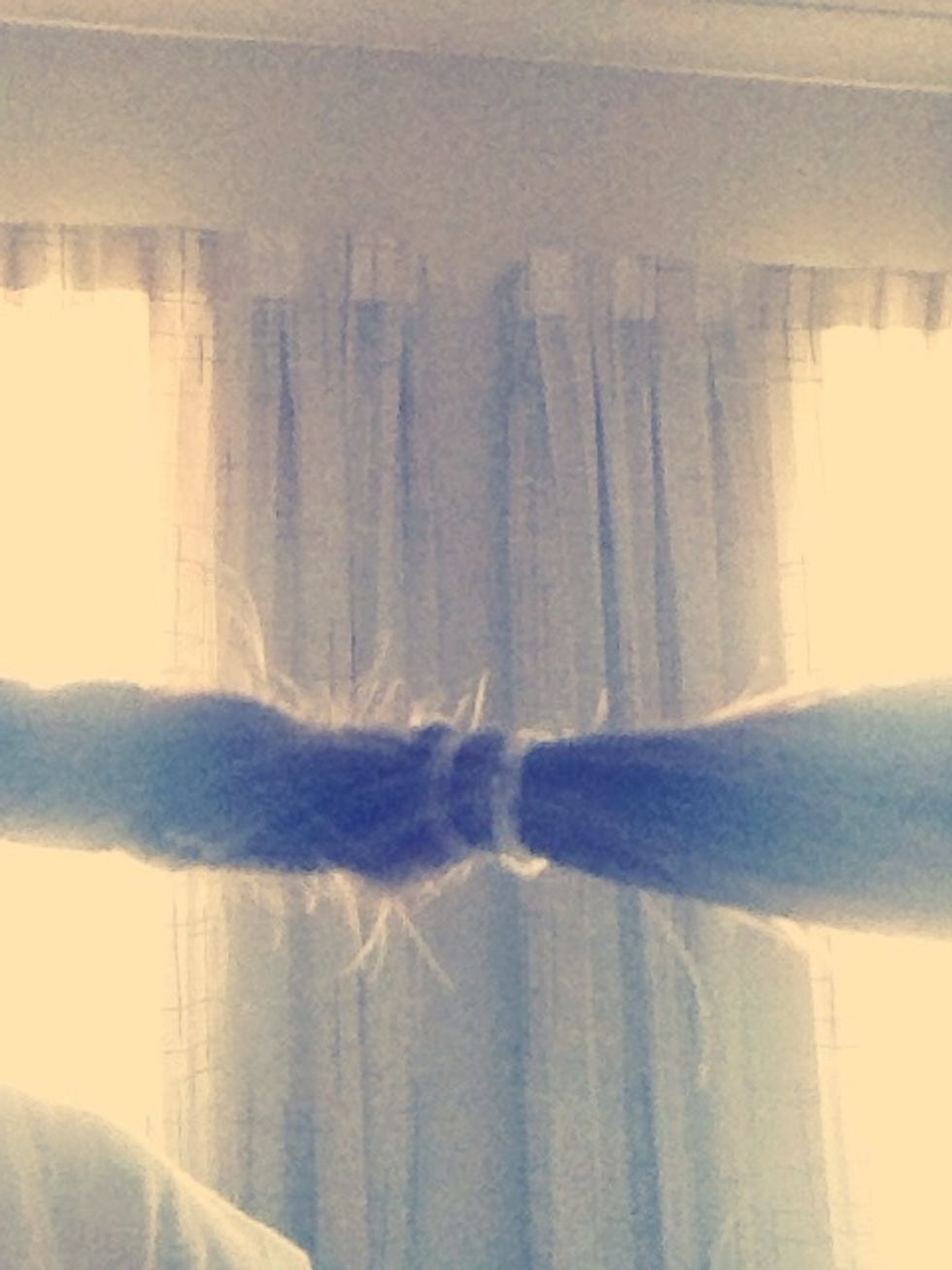 Secure with the elastic.