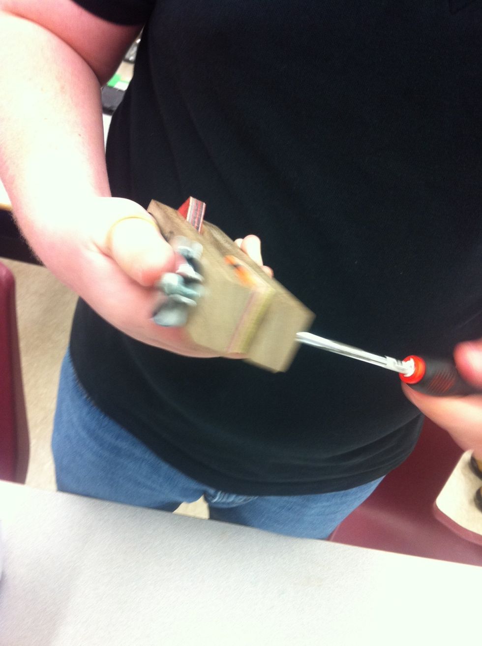 Secure your ring in your jig.