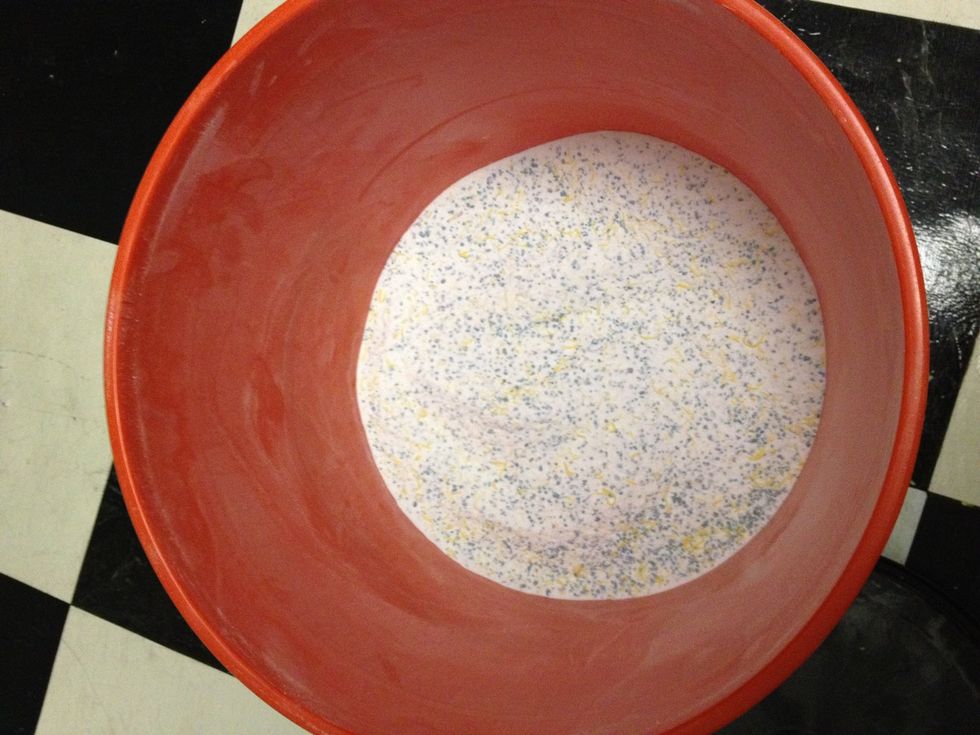 SECURELY put the lid on your bucket and give it a few rolls on the floor for a final mix. FUN!