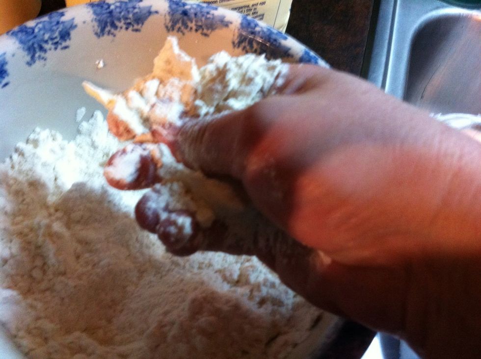 See how it's flattened?